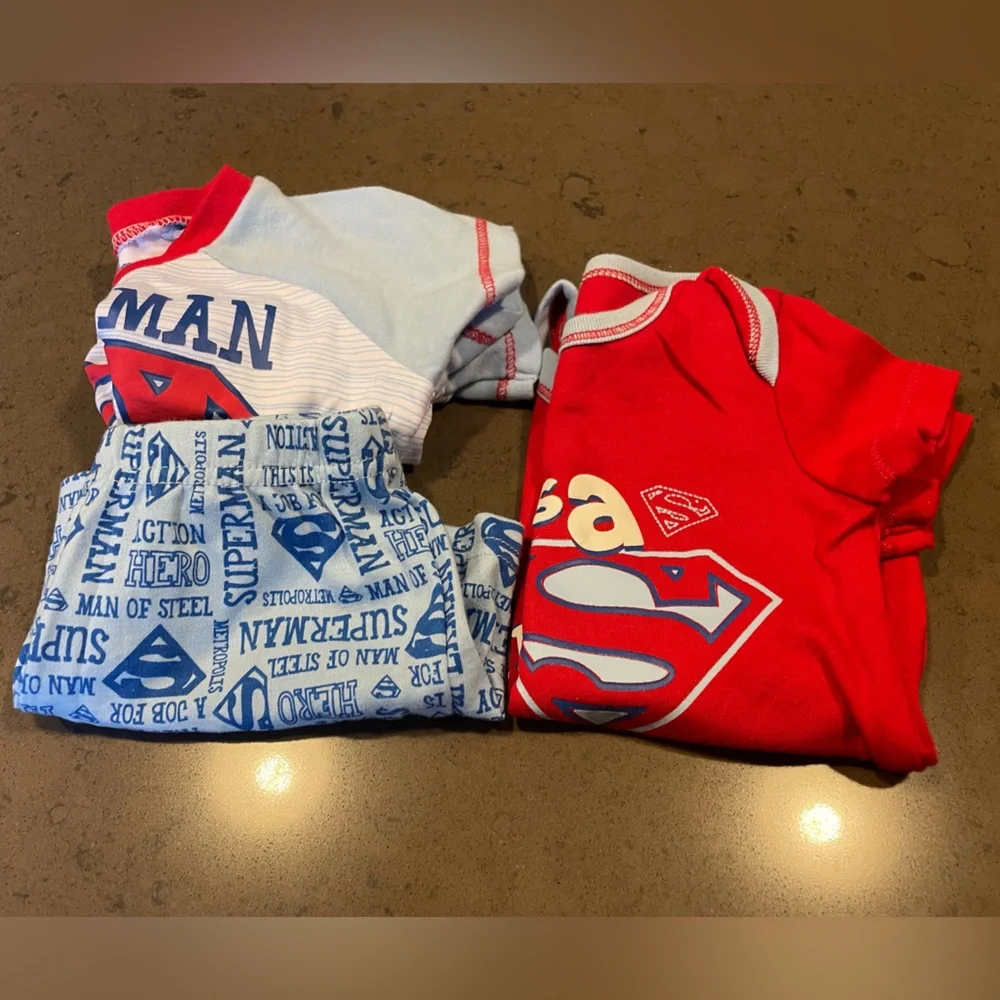 Superman Outfit and Onesie